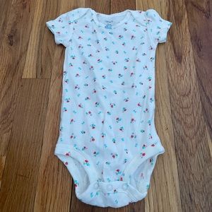 Flower onesie